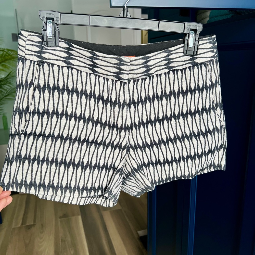 Joe Fresh Navy/Cream Geometric Shorts